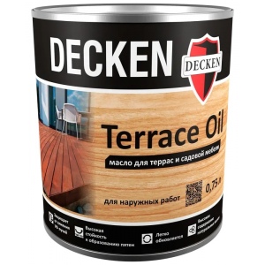 Масло Decken Terrace Oil