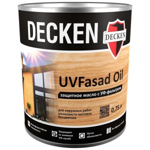 Защитное масло с УФ-фильтром Decken UVFasad Oil